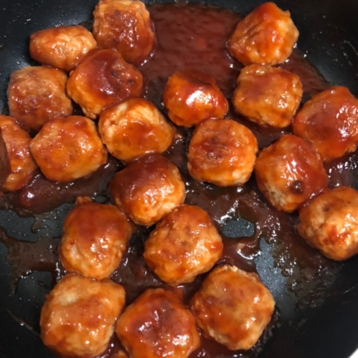 冷凍肉団子でミートボール レシピ 作り方 By 葉月 楽天レシピ
